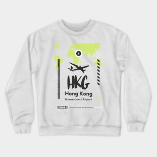 Hong Kong green Crewneck Sweatshirt